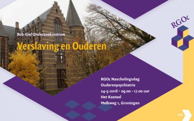 24 mei 2016: Nascholingsdag Ouderenpsychiatrie