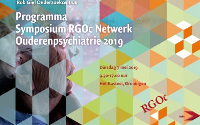 7-5-2019: Studiedag Ouderenpsychiatrie “Depressie-Plus: de vele kleuren van depressie bij ouderen