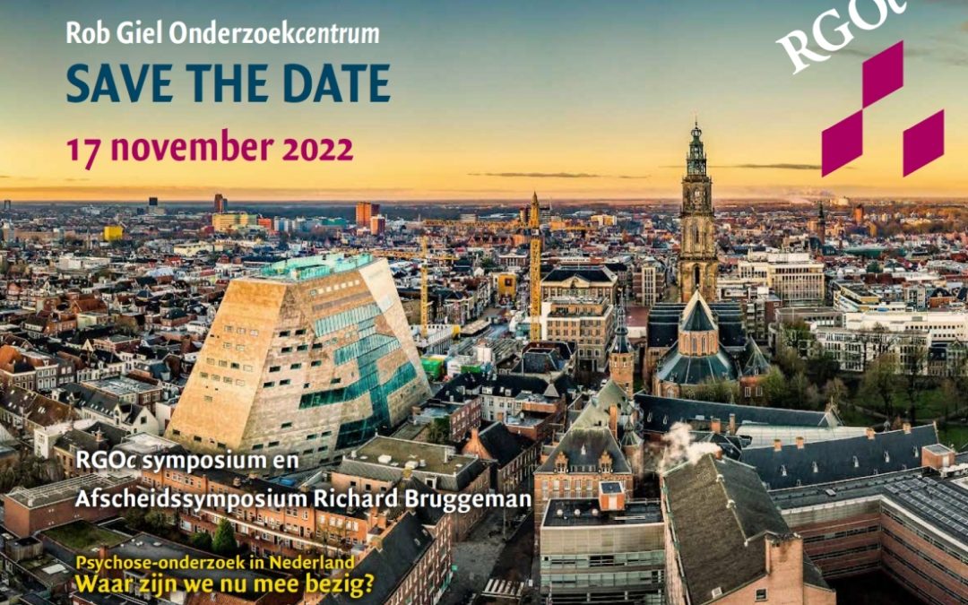 Save the date RGOc symposium 17 november 2022