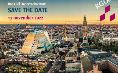 RGOc symposium en afscheidssymposium Richard Bruggeman 17 november 2022