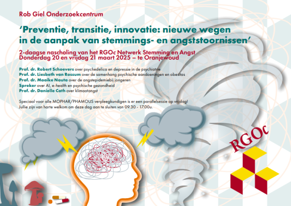Symposium 2-daagse nascholing Netwerk <br> Stemming en Angst 20 en 21 maart 2025 voor sprekers (niet zijnde Keynote sprekers)